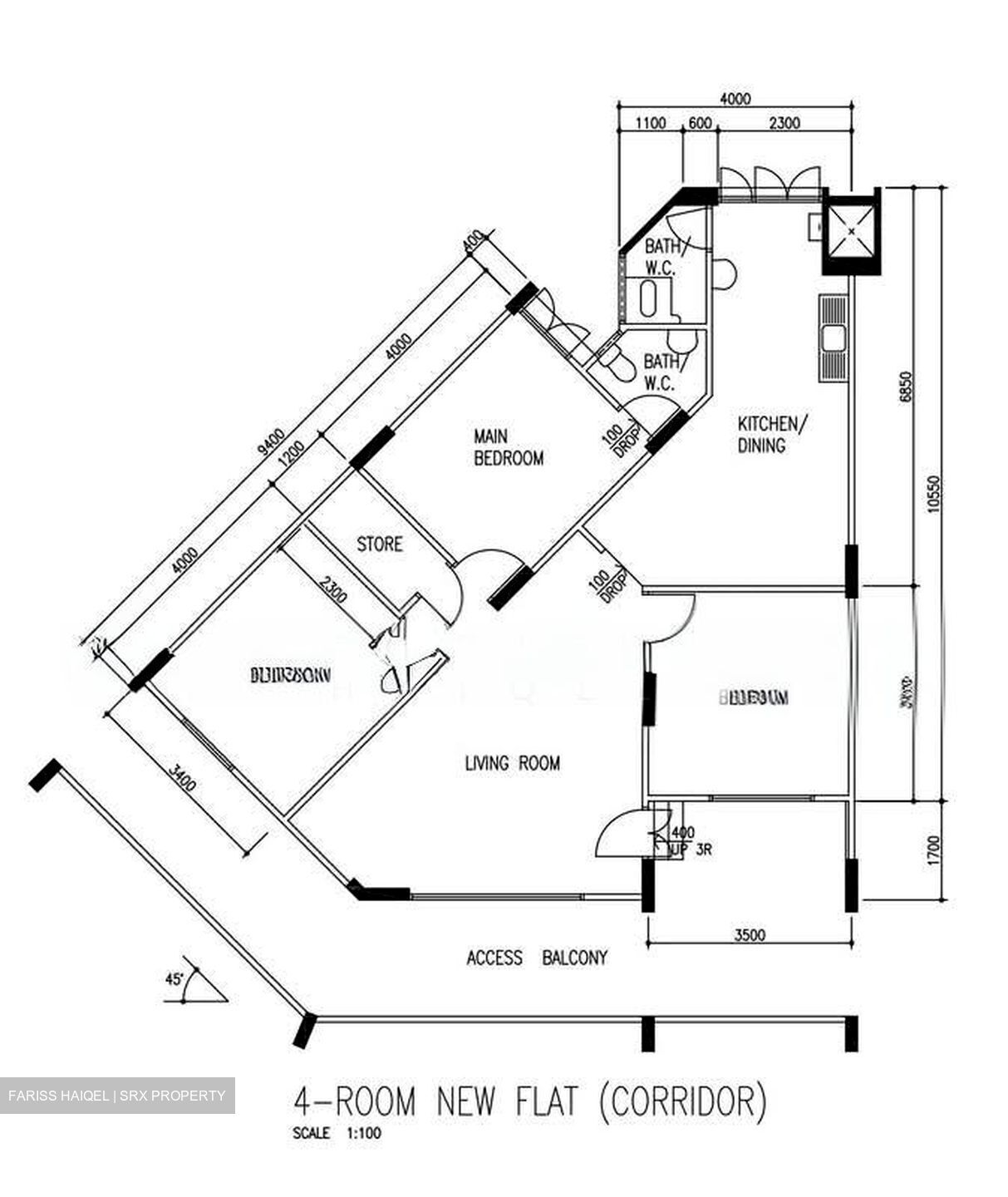 Blk 716 Jurong West Street 71 (Jurong West), HDB 4 Rooms #556528231